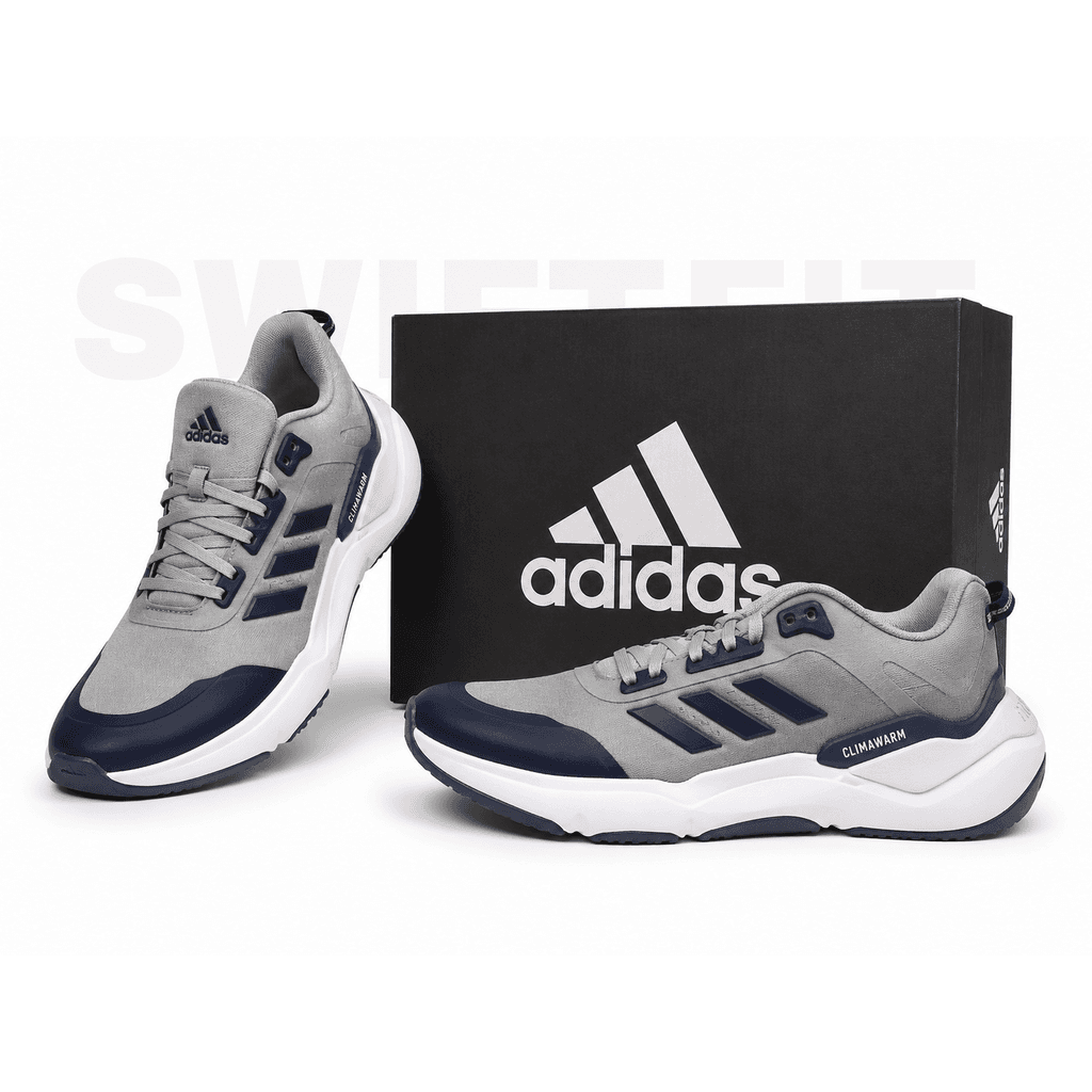 Adidas ClimaWarm Comfort Runner – Grey/Navy