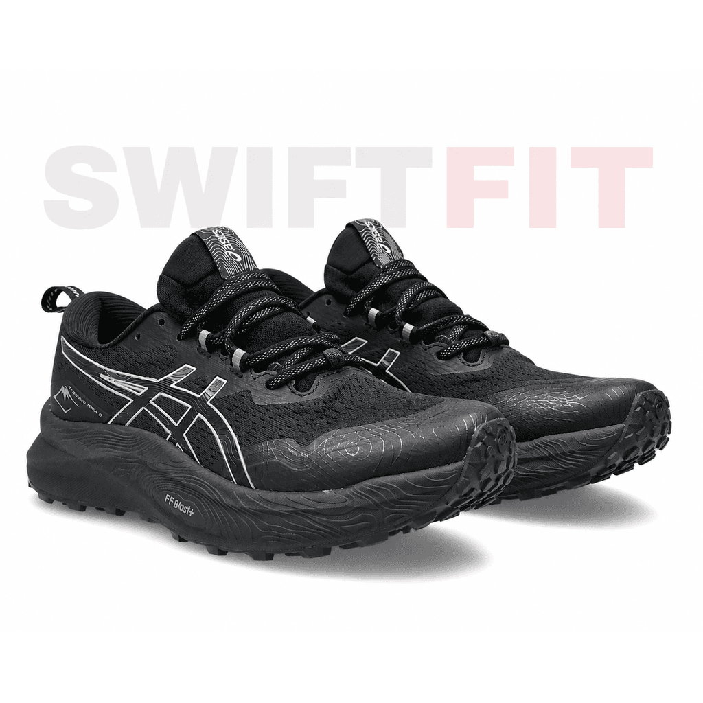 ASICS Trabuco Max 2 – Triple Black Trail Running Shoes