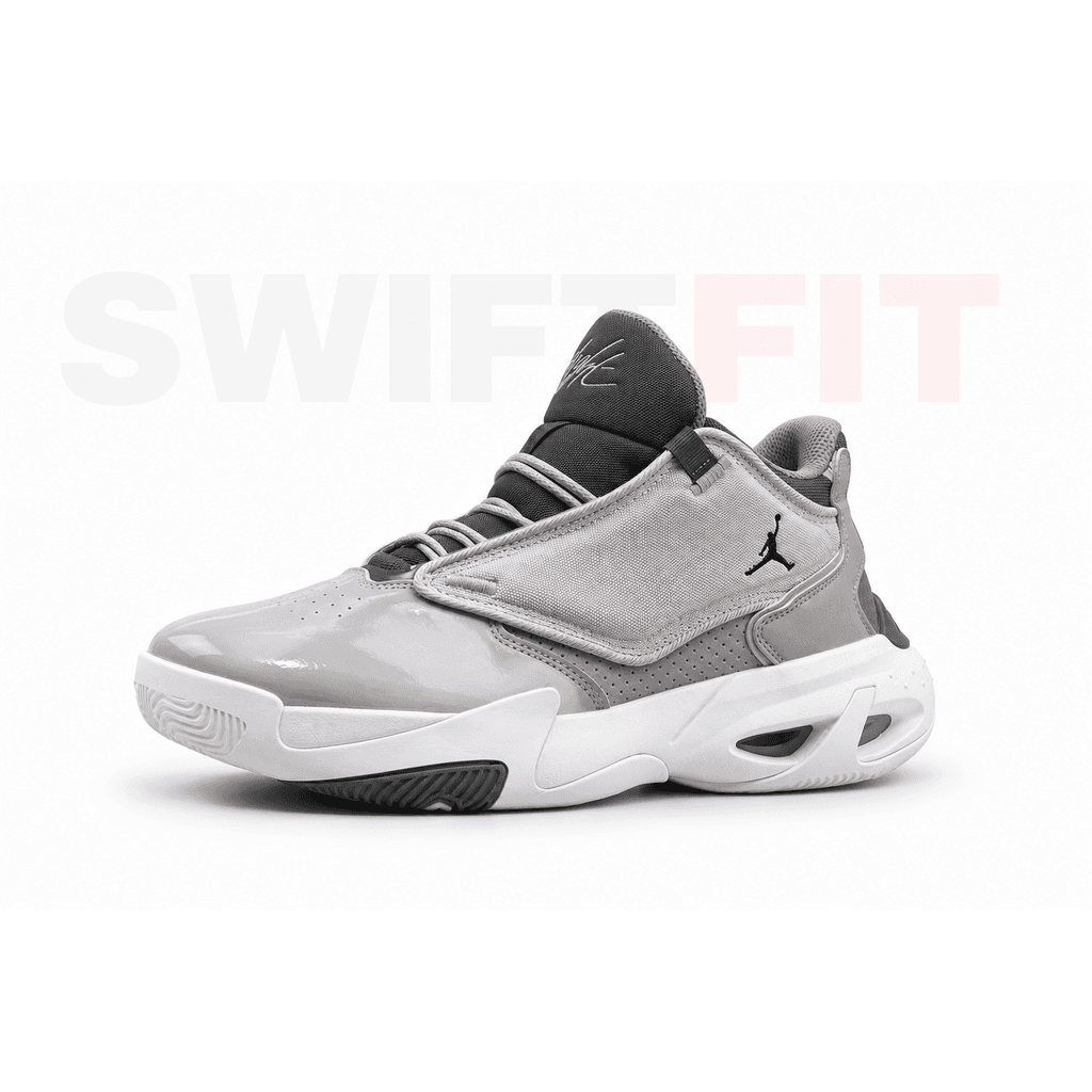 Jordan Max Aura 4 β Wolf Grey / White Sneakers